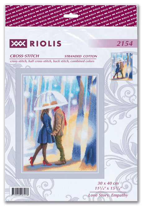 Cross Stitch Kit - "Love Story. Empathy" - Riolis 2154