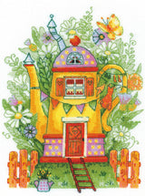 Cross Stitch Kit - "Enchanted Tea House" - Riolis 2206