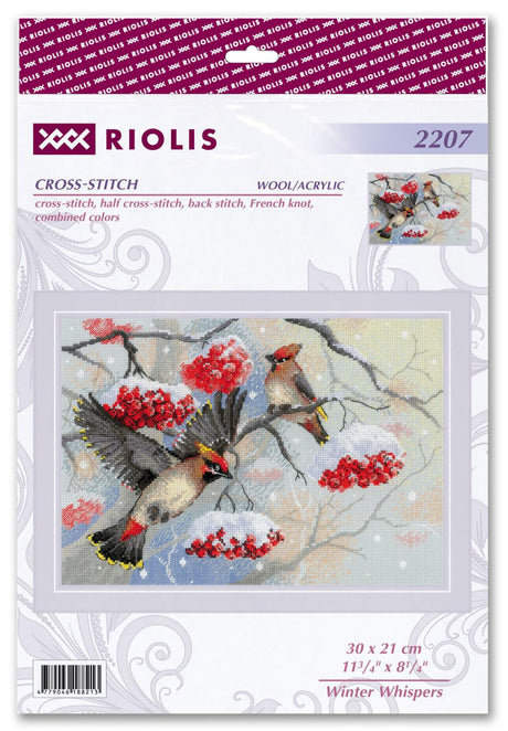 Kit au point de croix - "Murmures d'hiver" - Riolis 2207