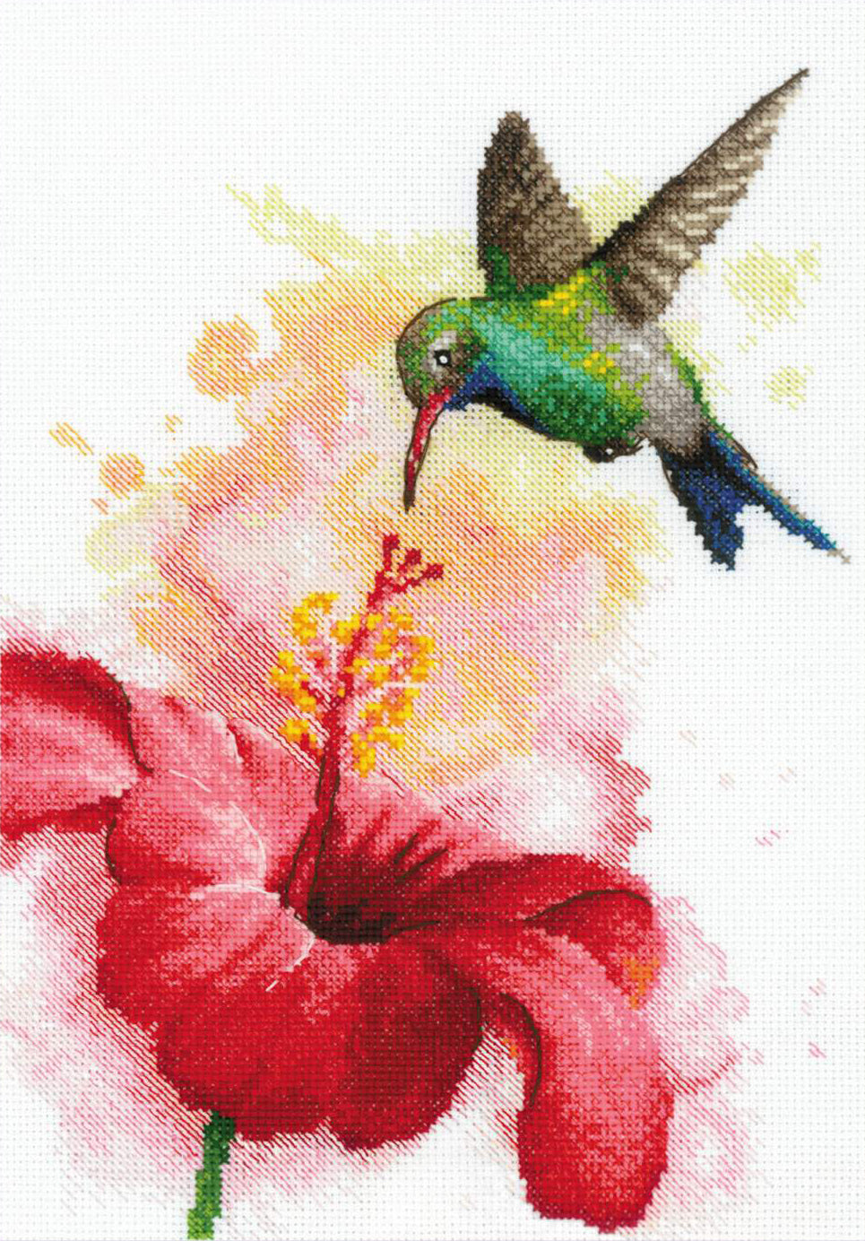 Cross Stitch Kit - "Tropical Hummingbird" - Riolis 2178