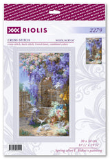 Cross Stitch Kit "Spring after the painting by E. Bidou" – Riolis SR2279