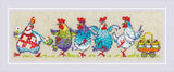 Cross Stitch Kit "Clo-clo?!" – Riolis 2266