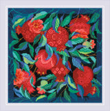 Cross Stitch Kit "Pomegranate Garden Panel/Cushion" – Riolis 2269