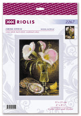 Cross Stitch Kit "Cala and Oyster" – Riolis 2267