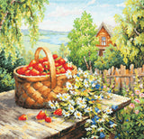 47-06 Summer House. Magic Needle Cross Stitch Kit