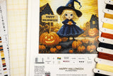 Kit de Punto de Cruz Contado Luca-S - Happy Halloween, BU5069