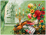 London music. Magic Needle Cross Stitch Kit 520-559