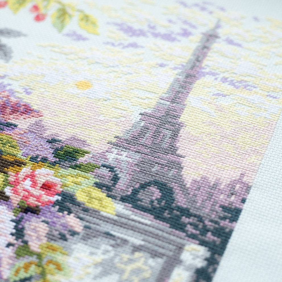 Kit de punto de cruz Magic Needle 520-560 – Melodies of Paris