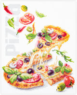 Magic Needle Cross Stitch Kit - Pizza 528-557