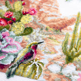 550-758 Flores del Salvaje Oeste. Kit de Punto de Cruz Magic Needle
