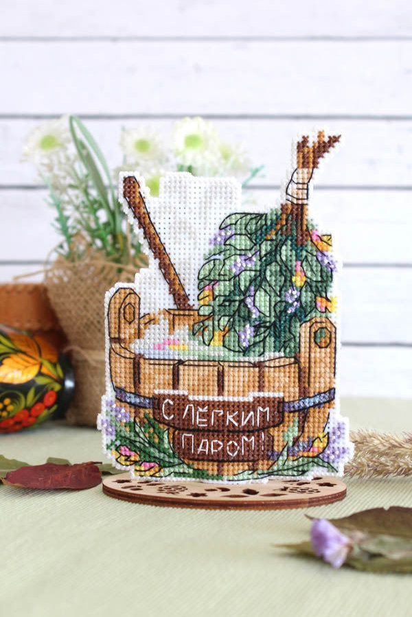 Cross Stitch Kit. Fragrant steam - MP Studio SR-916