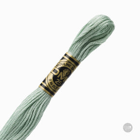 Hilo de bordado DMC Mouliné Spécial 117MC color 3813 algodón mercerizado de 8 metros