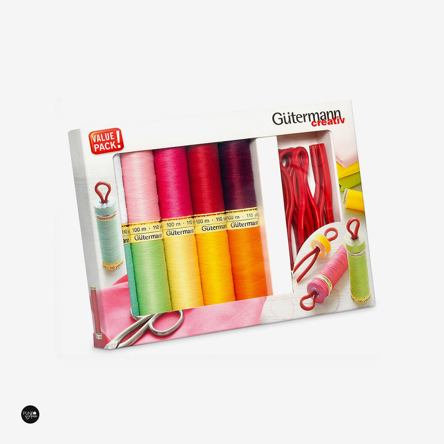 Hilo de coser Sew-All - Gütermann - 100m X10 - 734565