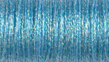 094 Tresse Fine #8 Kreinik - Bleu Étoile 10 m