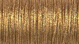 002V Fine #8 Braid Kreinik - Vintage Gold 10 m