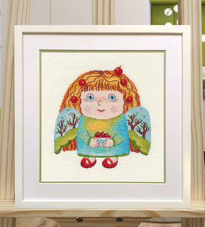 Kit de punto de cruz. Summer Angel  - 1539 OVEN