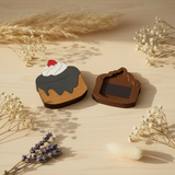 Needle Case 'Cupcake with Cherry' with Magnet – Wizardi KF056/91