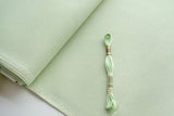 3984/6083 Murano Lugana Fabric 32 ct. Green by ZWEIGART for cross stitch