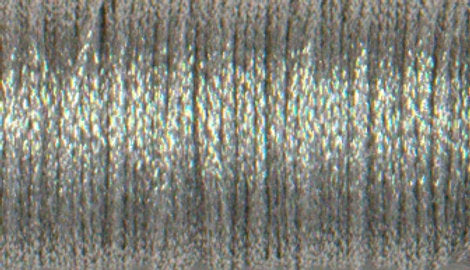 001C Fine #8 Braid Kreinik - Silberne Kordel 10 m