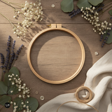 Cadre Cerceau Bois 260 24 mm - Nurge : Grand, Robuste et Élégant pour des Projets Majestueux