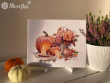 Kit de Punto de Cruz "Still Life with Pumpkins" de Merejka - K-241A