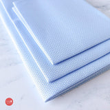 3793/503 AIDA fabric 18 count. by Light Blue - ZWEIGART