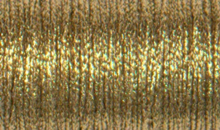 002HL Fine #8 Braid Kreinik - Gold High Luster 10 m