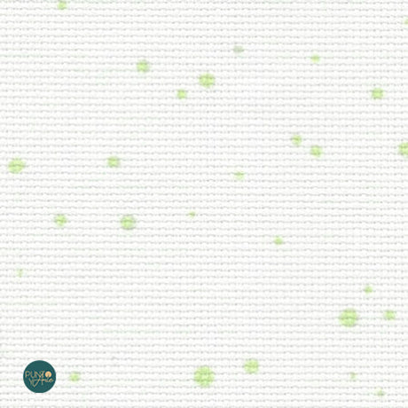 3793/1359 Stern-Aida cloth 18 ct. Splash Light Green by ZWEIGART
