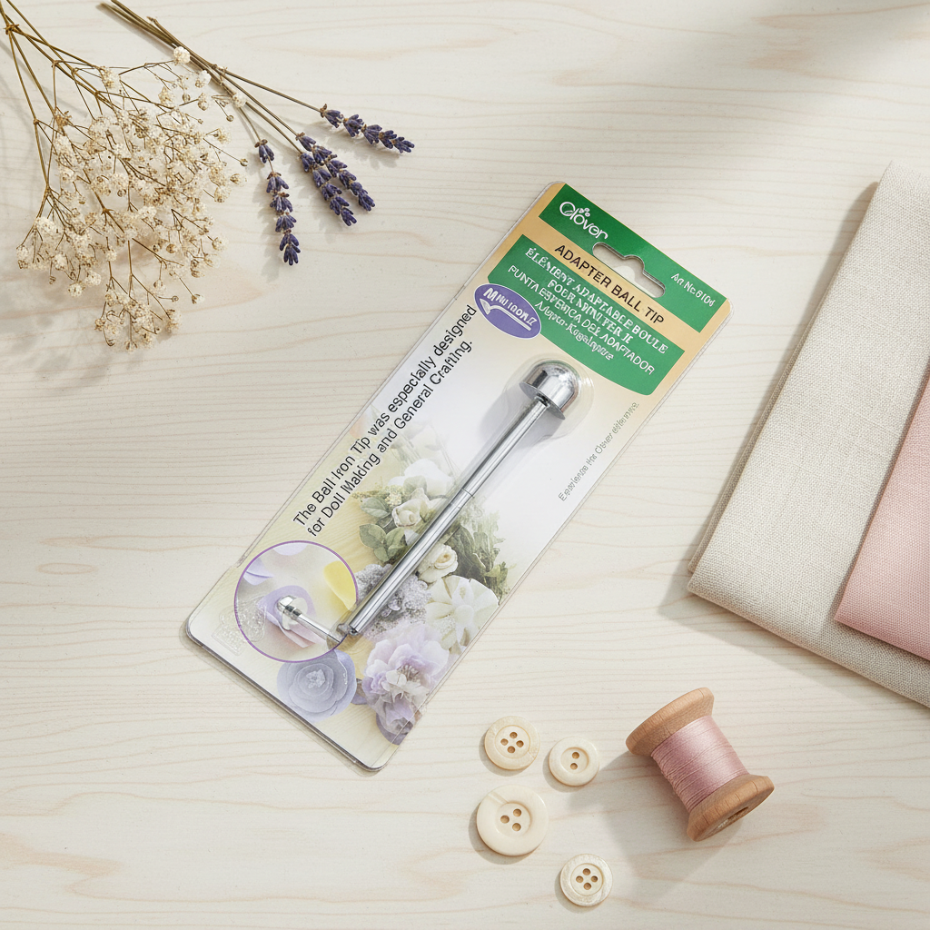 Embout boule pour fer Clover 9104 - Innovation dans les créations tridimensionnelles