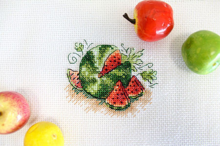Sugar watermelon - MP Studio SM-734 - Cross stitch kit