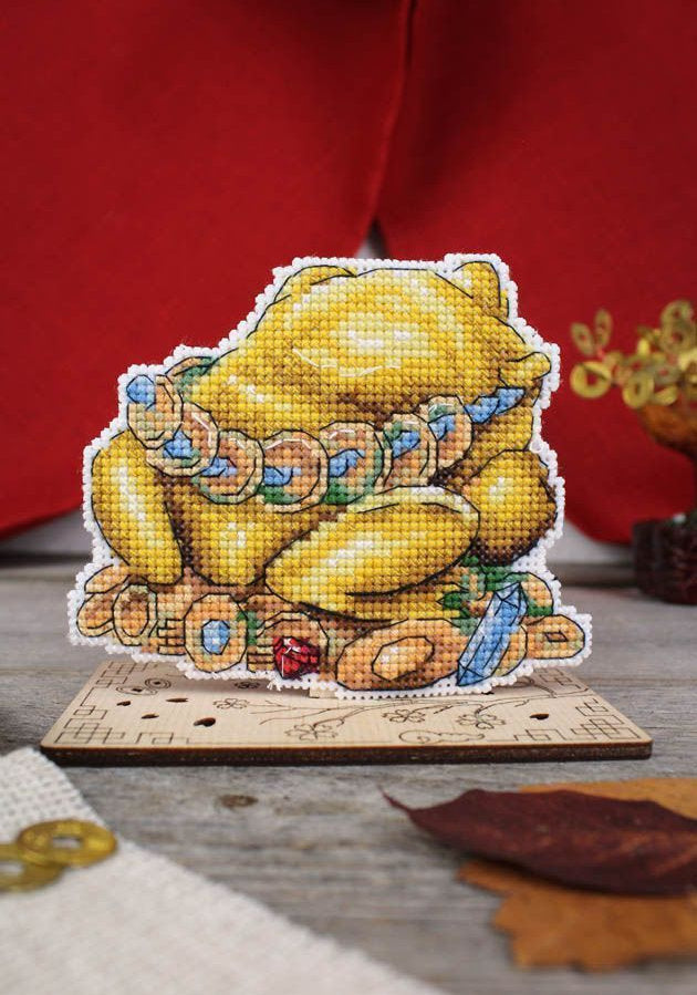 Cross Stitch Kit. Money Toad - MP Studio SR-921