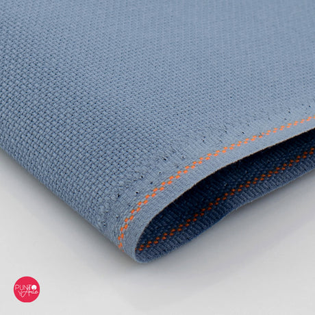 3793/5020 Stern-Aida fabric 18 ct. Dusty Blue by ZWEIGART for cross stitch