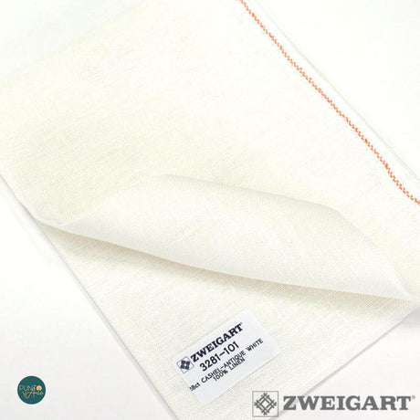 3281/101 Cashel Fabric 28 ct. from ZWEIGART 100% linen for cross stitch