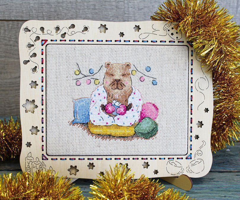 Warm evening - SM-746 MP Studio - Cross stitch kit