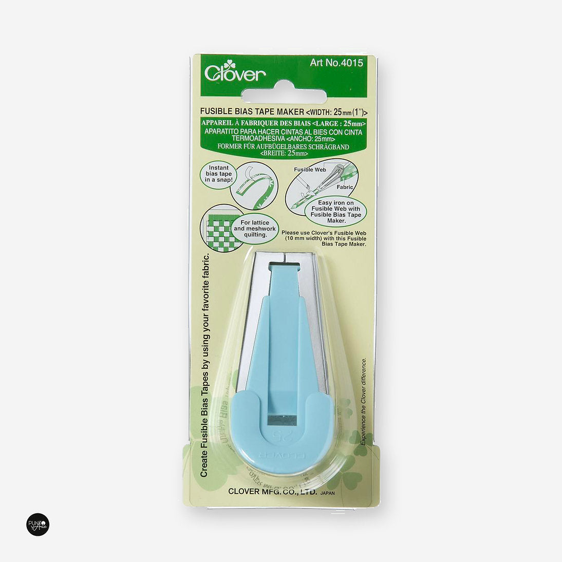 Device for Making Bias Tapes with Thermoadhesive Tape - Clover