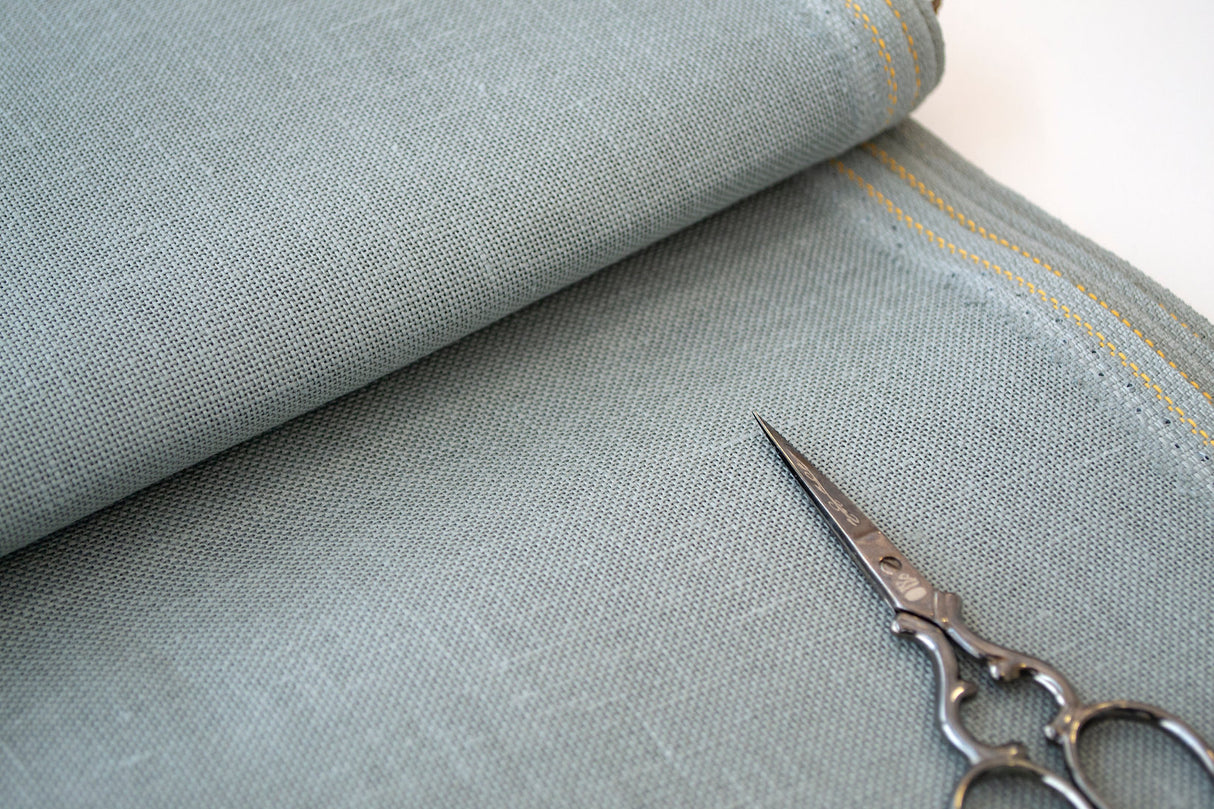 3281/778 Cashel Fabric 28 ct. Smokey Pearl by ZWEIGART 100% linen for cross stitch