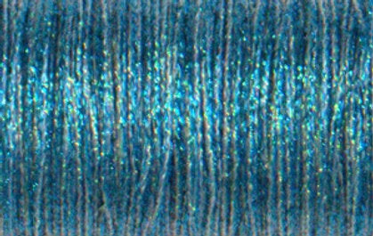 3506 Tresse Fine #8 Kreinik - Bleu Samba 10 m