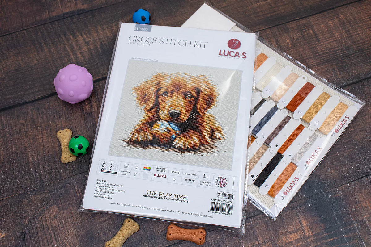 Kit de Punto de Cruz - The Play Time - BU5037 Luca-S