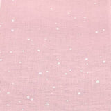 Tissu Belfast 32 ct. Shine - Powder Pink Splash par Zweigart - Tissu au point de croix 100% lin (3609/4279)