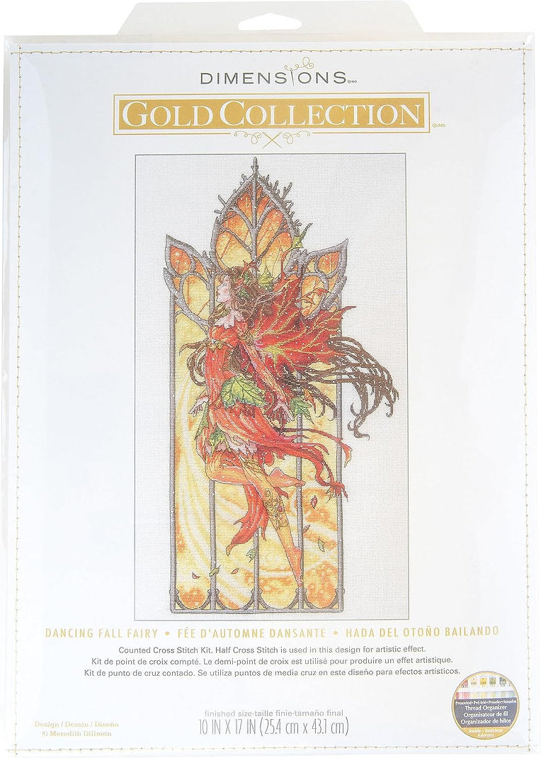 Dancing Fall Fairy - 70-35429 Dimensions Gold - Cross Stitch Kit