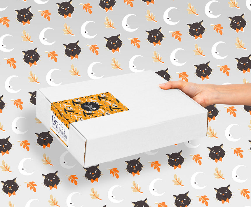 Caja Misteriosa de Halloween - Punto y Arte