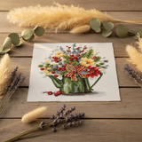 Kit de broderie au point de croix MP Studia SNV-825 - Bouquet exquis
