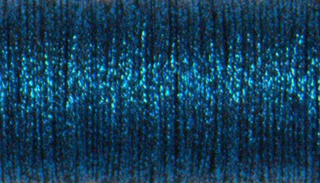 006HL Fine #8 Braid Kreinik - Blu ad alto lustro 10 m