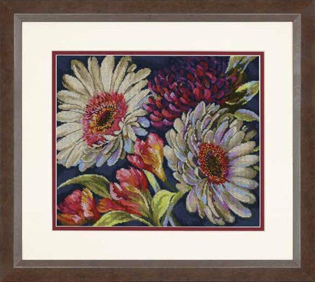 Fabuleux Floral - 70-35399 Dimensions - Kit de point de croix
