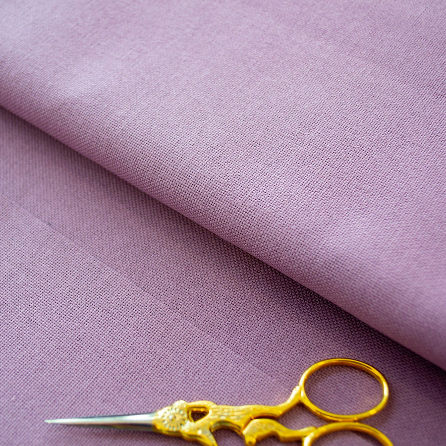 Tela Murano Lugana 32 ct Zweigart color lila para punto de cruz