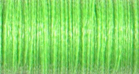 053F (#4) Kreinik Glow-In-The-Dark Lime Thread - Very Fine