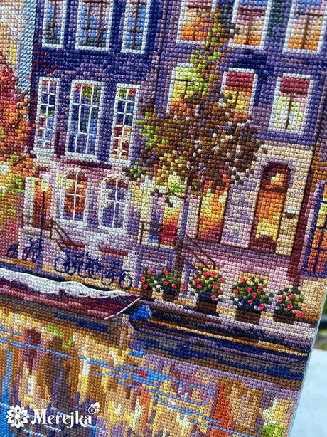 Cross Stitch Kit "Amsterdam" - Merejka K-232