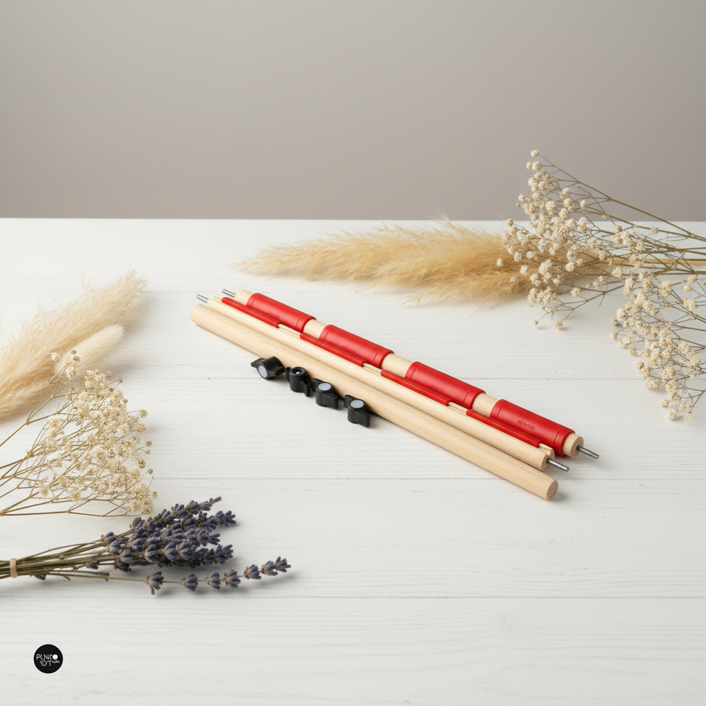 Bastidor de Sobremesa Nurge: Artesanía en Madera para Bordadores Exigentes