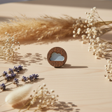 Nuage. Aimants pour aiguilles en bois avec résine époxy Wizardi KF059/106