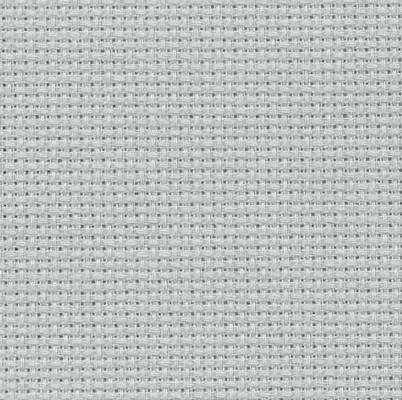 Tela Aida 18 ct Confederate Gray Zweigart 3793 718 para Punto de Cruz
